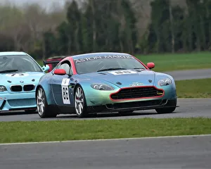 7th April 2018 Prints: CM23 0565 Kevin Bird, Charles Hyde-Andrews-Bird, Aston Martin V8 Vantage