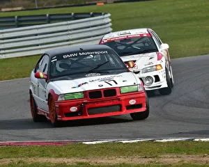 CSCC Season Opener Snetterton April 2018 Prints: CM23 1271 Matthew Johnson, Gavin Dunn, BMW M3 E36
