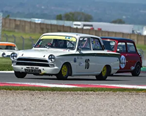 David Tomlin Prints: CM23 2345 David Tomlin, Martin Stretton, Ford Lotus Cortina