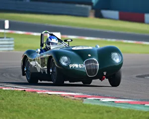 Malcolm Gammons Prints: CM23 2575 John Brown, Malcolm Gammons, Jaguar C-Type