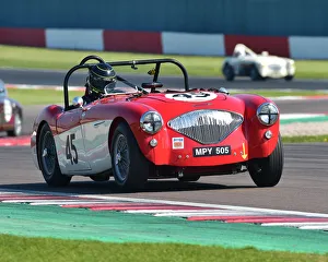 Paul Mortimer Prints: CM23 2648 Paul Mortimer, Jonathan Mortimer, Austin Healey 100M