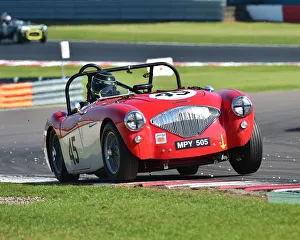 Paul Mortimer Prints: CM23 2670 Paul Mortimer, Jonathan Mortimer, Austin Healey 100M