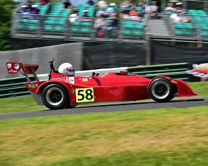 HSCC Wolds Trophy, Cadwell Park May 2018 Prints: CM23 4650 John Muirhead, Mallock Mk18