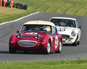 HSCC Wolds Trophy, Cadwell Park May 2018 Prints: CM23 5392 Peter Chappell, Austin Healey Sprite