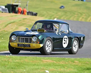 HSCC Wolds Trophy, Cadwell Park May 2018 Prints: CM23 5421 Colin Sharp, Triumph TR4