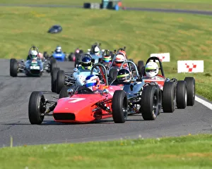Hscc Wolds Trophy 20th May Prints: CM23 5482 Cameron Jackson, Lola T200, leading the pack