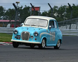 TCR UK Touring Car Race Weekend, Brands Hatch, June 2018 Prints: CM23 7724 David Glanville, Merlin Glanville, Austin A35 Academy