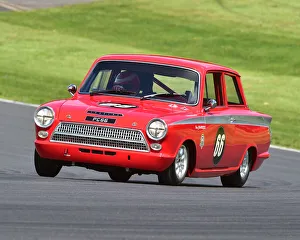 Peter Chambers Prints: CM23 8410 Peter Chambers, Lotus Ford Cortina