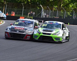 Hot Hatch Prints: CM23 8580 Stewart Lines, Seat Cupra TCR, Andreas Backman, Volkswagen Golf GTi TCR