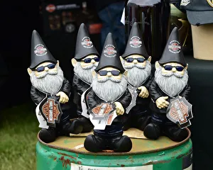 Harley Davidson Prints: CM23 8889 Harley Davidson Gnomes from Maidstone Harley-Davidson
