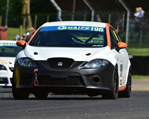American SpeedFest VI, Brands Hatch, June 2018 Prints: CM24 0243 Dave Charlton, SEAT Leon
