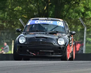American SpeedFest VI, Brands Hatch, June 2018 Prints: CM24 0291 Alfie Brooker, BMW Mini Cooper S