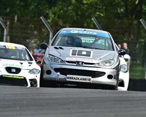 American SpeedFest VI, Brands Hatch, June 2018 Prints: CM24 0295 Bradley Lane, Peugeot 206