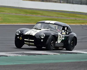 HSCC Silverstone International Trophy Meeting, June 2018 Prints: CM24 1010 Leo Voyazides, Simon Hadfield, AC Cobra 289