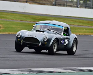 HSCC Silverstone International Trophy Meeting, June 2018 Prints: CM24 1013 Joe Twyman, Jason Yates, AC Cobra 289