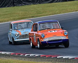 2018 Autosport Prints: CM24 3465 Brian Webb, Ford Anglia 105E