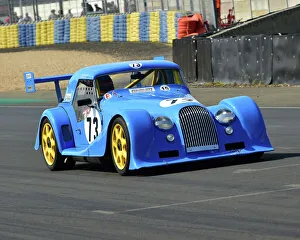 La Sarthe Prints: CM24 3687 Adrian van der Kroft, Morgan Plus 8 GTR
