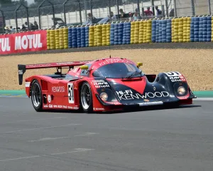 La Sarthe Prints: CM24 3922 Hans-Jorg Hubner, Marco Werner, Porsche 962C