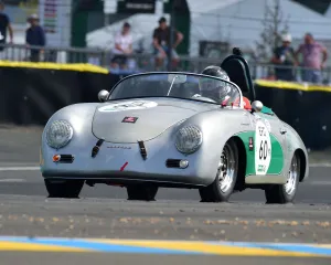 La Sarthe Prints: CM24 4084 Matthew Parsons, Porsche 356 A Speedster