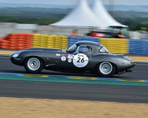 Le Mans Classic 2018 Prints: CM24 4396 Jean-Marc Rivet Fusil, Jaguar E-Type