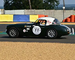 Le Mans Classic 2018 Prints: CM24 4422 Serge Libens, Austin Healey 3000 Mk 2