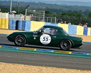 Le Mans Classic 2018 Prints: CM24 4437 Jacques Nicolet, Franc╠ºois Fillon, Pierre Fillon, Lotus Elan