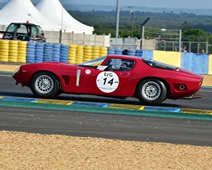 La Sarthe Prints: CM24 4464 Malte Fromm, Dirk Ebeling, Leon Ebeling, Bizzarrini 5300GT