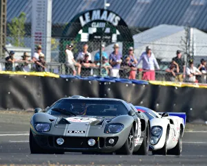 La Sarthe Prints: CM24 4544 Chris Ward, Ford GT40 MkII