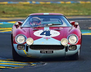 Jean Louis Laureau Prints: CM24 5258 Clive Joy, Spencer Trenery, Emanuel Collard, Ferrari 250 LM
