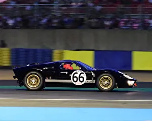 Night Racing Prints: CM24 5377 Robert Kauffman, Ford GT40 MkII