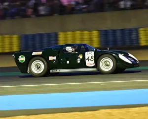 Night Racing Prints: CM24 5381 Paul Grant, Healey SR2