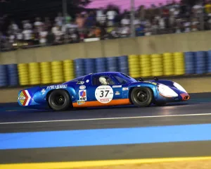 Night Racing Prints: CM24 5419 Gerard Besson, Francis Dougnac, Alpine Renault A 220