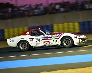 Night Racing Prints: CM24 5423 Marc Godfroy, Chevrolet Corvette C3