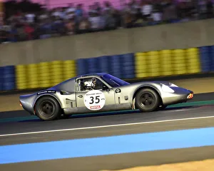 Night Racing Prints: CM24 5427 Jean Brandenburg, Lucien-Charles Nicolet, Chevron B8 BMW