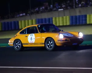 Night Racing Prints: CM24 5482 T Eriksson, R Thiel, Porsche 911