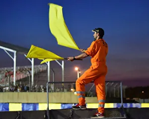 Night Racing Prints: CM24 5557 Marshal at work