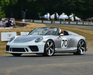 Contemprary Cars Prints: CM24 6220 Andreas Preuninger, Frank-Steffen Walliser, Porsche 911 Speedster concept