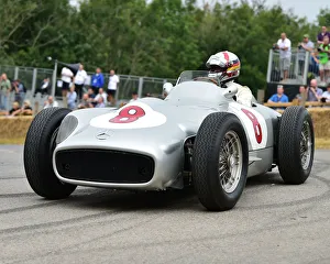 Mercedes Benz W196 Prints: CM24 6395 Klaus Ludwig, Bernd Schneider, Mercedes-Benz W196