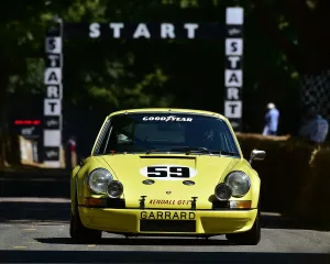 Porsche Gts Prints: CM24 7707 Philip Basil, William L Anson, Porsche 911 Carrera RSR