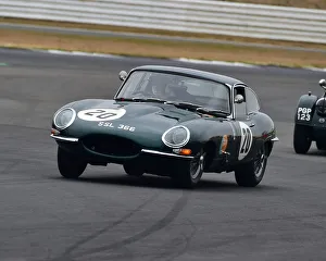 David Hall Prints: CM24 8917 Michael O Shea, David Hall, Jaguar E-Type