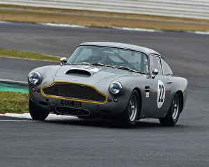 Les Goble Prints: CM24 8930 Les Goble, George Miller, Aston Martin DB4