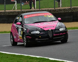 Festival Italia, Brands Hatch, August 2018 Prints: CM25 3287 Stacey Dennis, Alfa Romeo 147