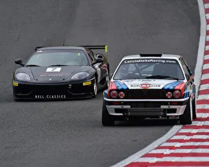 Festival Italia, Brands Hatch, August 2018 Prints: CM25 3397 Richard Thurbin, Lancia Delta HF Integrale 16v, John Cowan, Ferrari 360