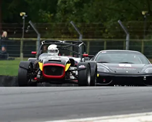 Festival Italia, Brands Hatch, August 2018 Prints: CM25 3793 Nick Starkey, Caterham C400