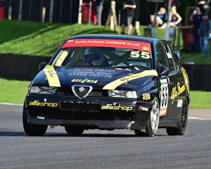 Festival Italia, Brands Hatch, August 2018 Prints: CM25 4204 Scott Austin, Alfa Romeo 155