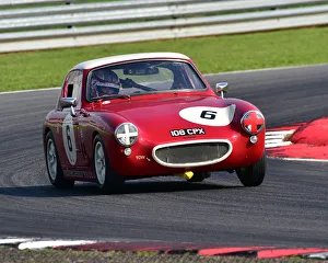 Leisure Activity Prints: CM25 4783 Neil Fisher, Austin Healey Sebring Sprite