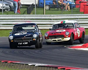 Paul Latimer Prints: CM25 4854 David Russell Wilks, MG B, Paul Latimer, MG B