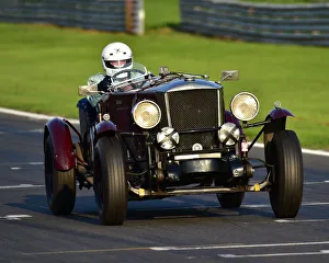 Aston Martin Owners Club Racing, Snetterton, 1st September 2018 Prints: CM25 5130 Anthony Fenwick-Wilson, Railton 2 seater sports tourer
