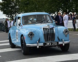 1958 Prints: CM25 5575 Bruce Chapman, MG Magnette ZB