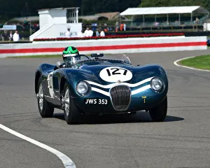 1952 To 1955 Prints: CM25 5642 Martin Stretton, Jaguar C-Type